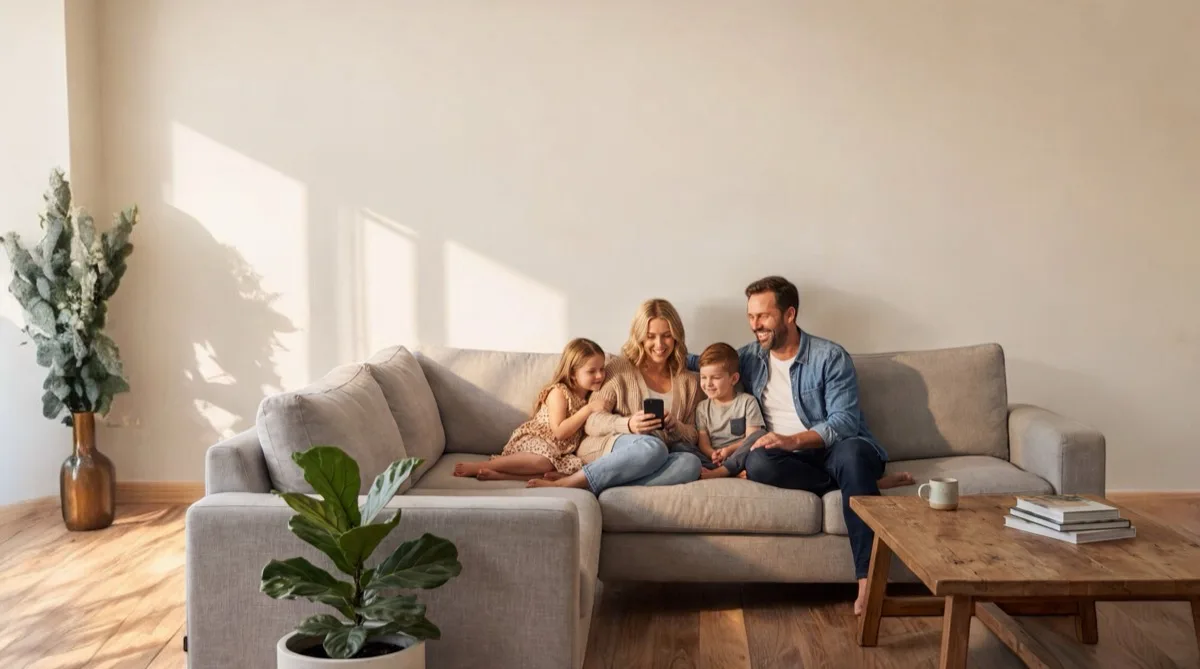 Australian family connected through Guardian Assist