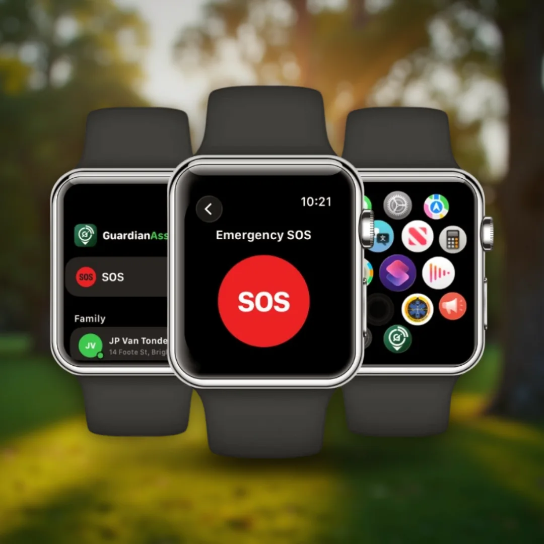 Guardian Assist Emergency SOS on Apple Watch